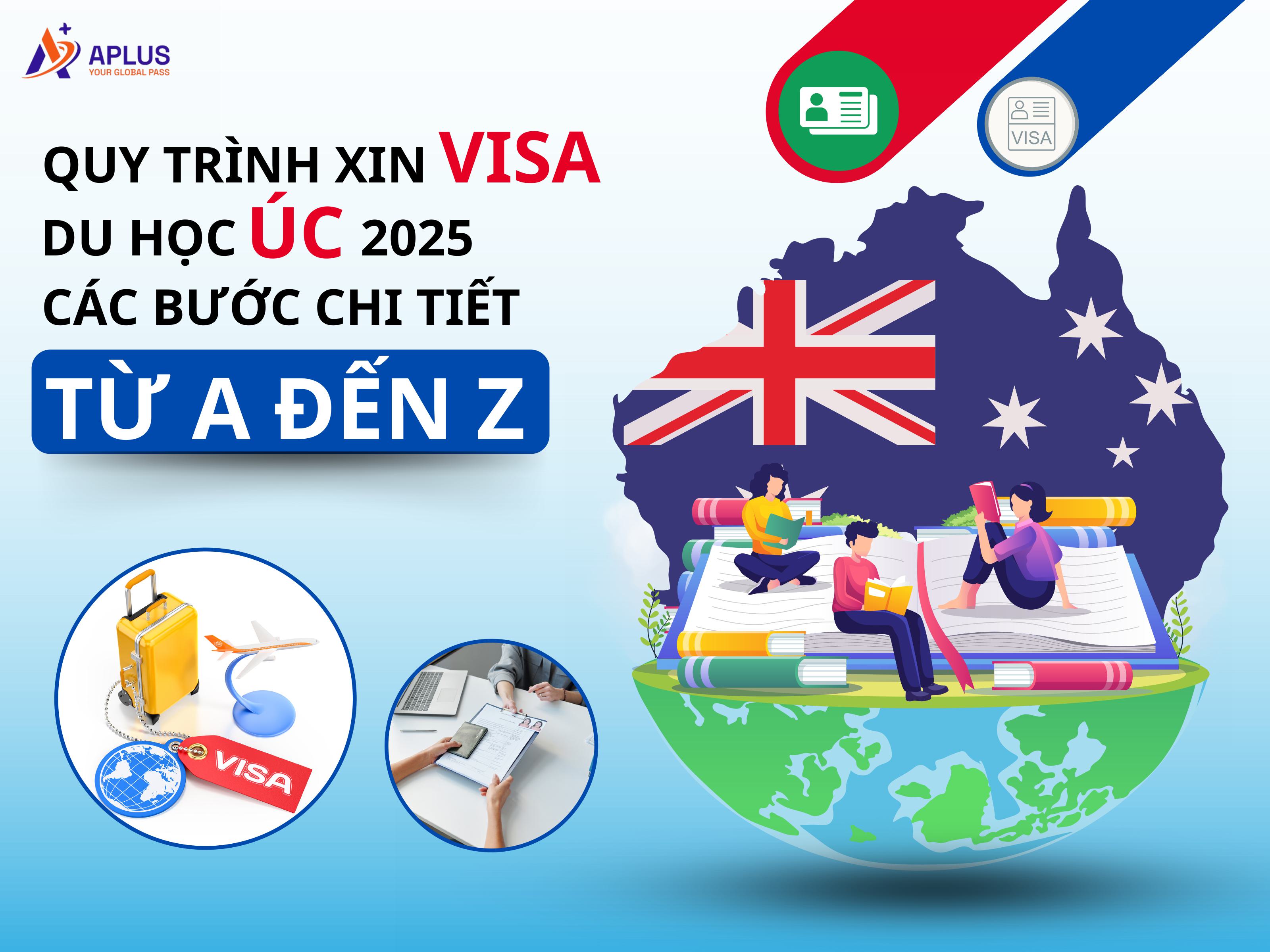Quy trình xin visa du học Úc 2025: Các bước chi tiết từ A đến Z