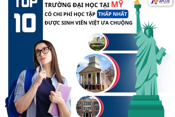 Top 10 trường đại học tại Mỹ có chi phí học tập thấp nhất được sinh viên Việt ưa chuộng?