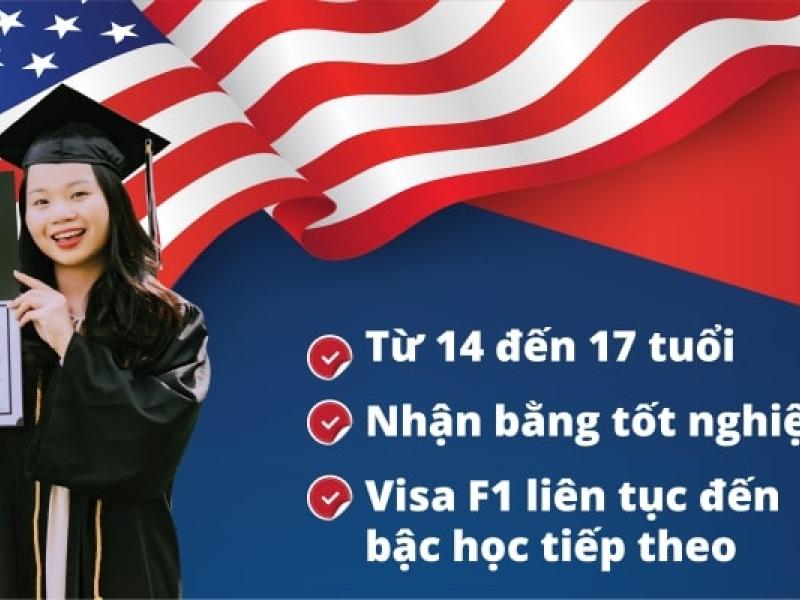 Trung học công lập Mỹ visa F1